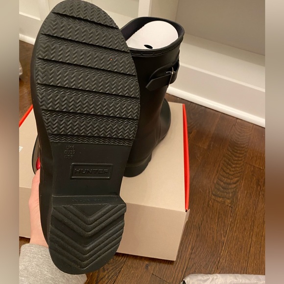 💫Brand New Original Tour Short Hunter Boots- Black💫 - Picture 11 of 14